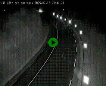 <h2>Webcam en haut de la Côte des Carreaux sur la N31 à Avesnes-en-Bray. Vue orientée vers Rouen</h2>
