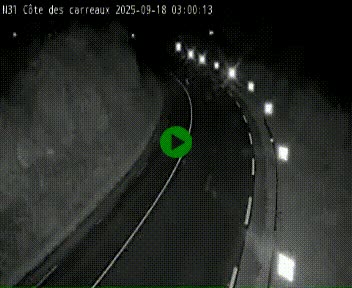 <h2>Webcam en haut de la Côte des Carreaux sur la N31 à Avesnes-en-Bray. Vue orientée vers Rouen</h2>
