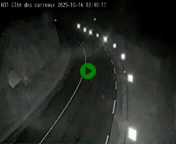 <h2>Webcam en haut de la Côte des Carreaux sur la N31 à Avesnes-en-Bray. Vue orientée vers Rouen</h2>