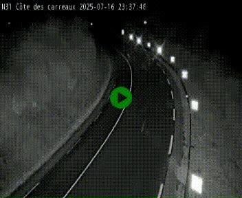 <h2>Webcam en haut de la Côte des Carreaux sur la N31 à Avesnes-en-Bray. Vue orientée vers Rouen</h2>