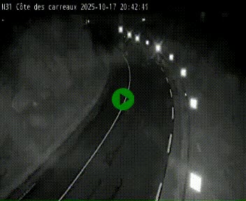 <h2>Webcam en haut de la Côte des Carreaux sur la N31 à Avesnes-en-Bray. Vue orientée vers Rouen</h2>