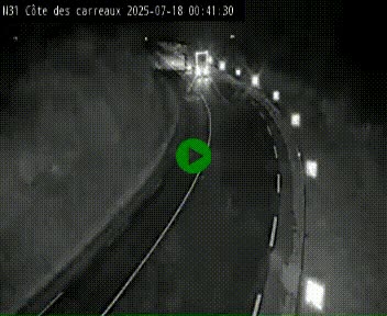 <h2>Webcam en haut de la Côte des Carreaux sur la N31 à Avesnes-en-Bray. Vue orientée vers Rouen</h2>