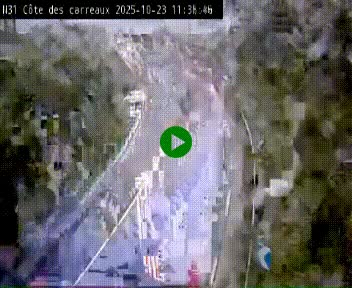 <h2>Webcam en haut de la Côte des Carreaux sur la N31 à Avesnes-en-Bray. Vue orientée vers Rouen</h2>