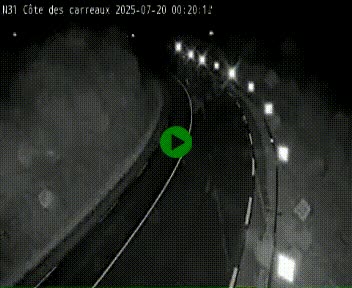 <h2>Webcam en haut de la Côte des Carreaux sur la N31 à Avesnes-en-Bray. Vue orientée vers Rouen</h2>