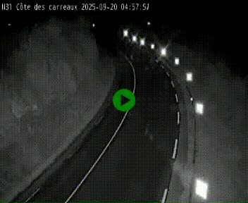 <h2>Webcam en haut de la Côte des Carreaux sur la N31 à Avesnes-en-Bray. Vue orientée vers Rouen</h2>