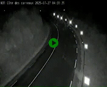 <h2>Webcam en haut de la Côte des Carreaux sur la N31 à Avesnes-en-Bray. Vue orientée vers Rouen</h2>