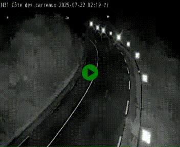 <h2>Webcam en haut de la Côte des Carreaux sur la N31 à Avesnes-en-Bray. Vue orientée vers Rouen</h2>