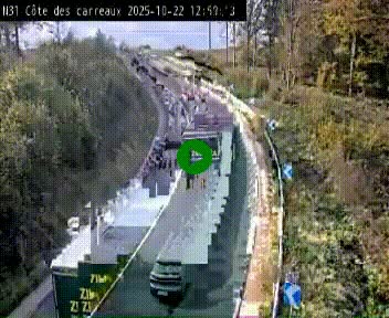 <h2>Webcam en haut de la Côte des Carreaux sur la N31 à Avesnes-en-Bray. Vue orientée vers Rouen</h2>