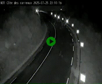 <h2>Webcam en haut de la Côte des Carreaux sur la N31 à Avesnes-en-Bray. Vue orientée vers Rouen</h2>