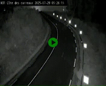 <h2>Webcam en haut de la Côte des Carreaux sur la N31 à Avesnes-en-Bray. Vue orientée vers Rouen</h2>