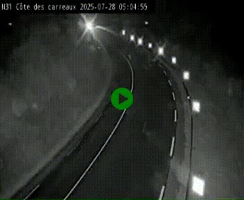 <h2>Webcam en haut de la Côte des Carreaux sur la N31 à Avesnes-en-Bray. Vue orientée vers Rouen</h2>