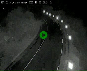 <h2>Webcam en haut de la Côte des Carreaux sur la N31 à Avesnes-en-Bray. Vue orientée vers Rouen</h2>