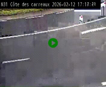 <h2>Webcam en haut de la Côte des Carreaux sur la N31 à Avesnes-en-Bray. Vue orientée vers Rouen</h2>