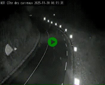 <h2>Webcam en haut de la Côte des Carreaux sur la N31 à Avesnes-en-Bray. Vue orientée vers Rouen</h2>