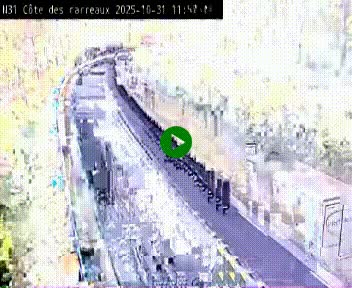 <h2>Webcam en haut de la Côte des Carreaux sur la N31 à Avesnes-en-Bray. Vue orientée vers Rouen</h2>