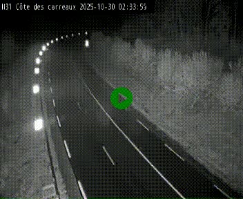 <h2>Webcam en haut de la Côte des Carreaux sur la N31 à Avesnes-en-Bray. Vue orientée vers Rouen</h2>