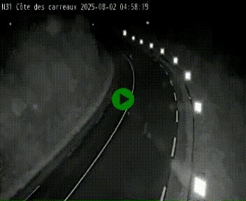 <h2>Webcam en haut de la Côte des Carreaux sur la N31 à Avesnes-en-Bray. Vue orientée vers Rouen</h2>