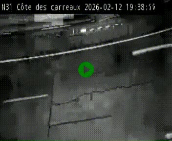 <h2>Webcam en haut de la Côte des Carreaux sur la N31 à Avesnes-en-Bray. Vue orientée vers Rouen</h2>