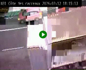 <h2>Webcam en haut de la Côte des Carreaux sur la N31 à Avesnes-en-Bray. Vue orientée vers Rouen</h2>