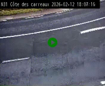 <h2>Webcam en haut de la Côte des Carreaux sur la N31 à Avesnes-en-Bray. Vue orientée vers Rouen</h2>