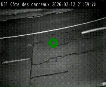 <h2>Webcam en haut de la Côte des Carreaux sur la N31 à Avesnes-en-Bray. Vue orientée vers Rouen</h2>