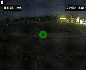 <h2>Webcam en périphérie de Chartres sur la N123, à hauteur de Luisant. Vue orientée vers Chartres</h2>