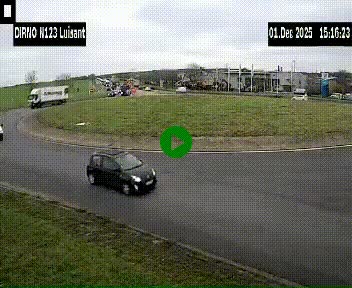 <h2>Webcam en périphérie de Chartres sur la N123, à hauteur de Luisant. Vue orientée vers Chartres</h2>