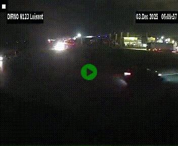 <h2>Webcam en périphérie de Chartres sur la N123, à hauteur de Luisant. Vue orientée vers Chartres</h2>