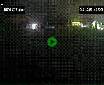 <h2>Webcam en périphérie de Chartres sur la N123, à hauteur de Luisant. Vue orientée vers Chartres</h2>