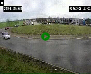 <h2>Webcam en périphérie de Chartres sur la N123, à hauteur de Luisant. Vue orientée vers Chartres</h2>