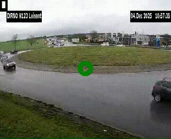 <h2>Webcam en périphérie de Chartres sur la N123, à hauteur de Luisant. Vue orientée vers Chartres</h2>