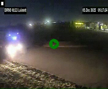 <h2>Webcam en périphérie de Chartres sur la N123, à hauteur de Luisant. Vue orientée vers Chartres</h2>