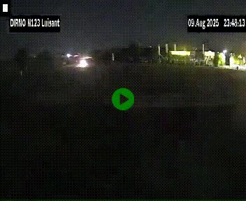 <h2>Webcam en périphérie de Chartres sur la N123, à hauteur de Luisant. Vue orientée vers Chartres</h2>