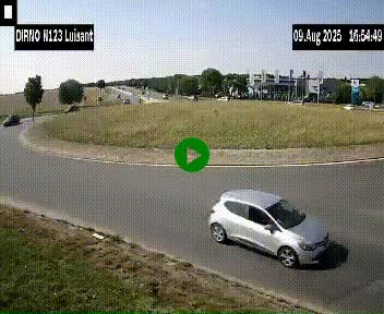 <h2>Webcam en périphérie de Chartres sur la N123, à hauteur de Luisant. Vue orientée vers Chartres</h2>