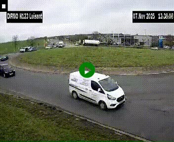 <h2>Webcam en périphérie de Chartres sur la N123, à hauteur de Luisant. Vue orientée vers Chartres</h2>