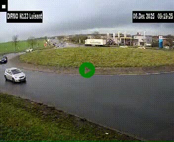 <h2>Webcam en périphérie de Chartres sur la N123, à hauteur de Luisant. Vue orientée vers Chartres</h2>