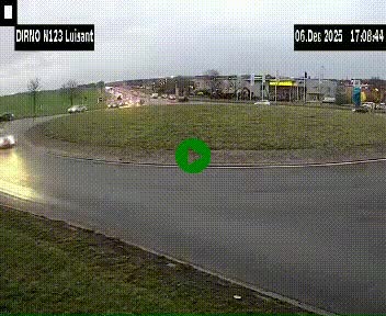 <h2>Webcam en périphérie de Chartres sur la N123, à hauteur de Luisant. Vue orientée vers Chartres</h2>