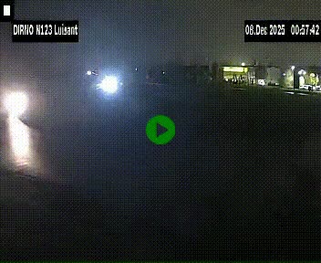 <h2>Webcam en périphérie de Chartres sur la N123, à hauteur de Luisant. Vue orientée vers Chartres</h2>