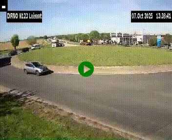 <h2>Webcam en périphérie de Chartres sur la N123, à hauteur de Luisant. Vue orientée vers Chartres</h2>