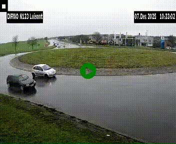 <h2>Webcam en périphérie de Chartres sur la N123, à hauteur de Luisant. Vue orientée vers Chartres</h2>