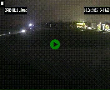 <h2>Webcam en périphérie de Chartres sur la N123, à hauteur de Luisant. Vue orientée vers Chartres</h2>