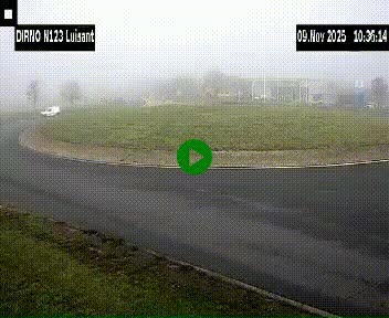 <h2>Webcam en périphérie de Chartres sur la N123, à hauteur de Luisant. Vue orientée vers Chartres</h2>