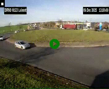 <h2>Webcam en périphérie de Chartres sur la N123, à hauteur de Luisant. Vue orientée vers Chartres</h2>