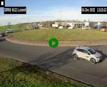 <h2>Webcam en périphérie de Chartres sur la N123, à hauteur de Luisant. Vue orientée vers Chartres</h2>