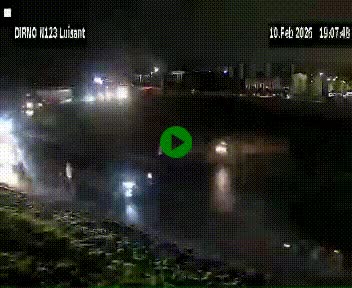 <h2>Webcam en périphérie de Chartres sur la N123, à hauteur de Luisant. Vue orientée vers Chartres</h2>