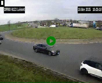 <h2>Webcam en périphérie de Chartres sur la N123, à hauteur de Luisant. Vue orientée vers Chartres</h2>