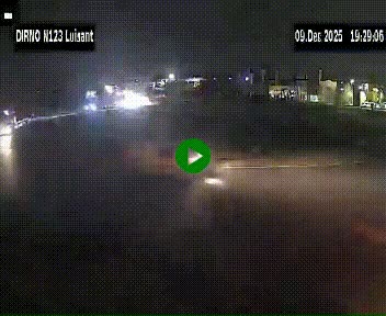 <h2>Webcam en périphérie de Chartres sur la N123, à hauteur de Luisant. Vue orientée vers Chartres</h2>