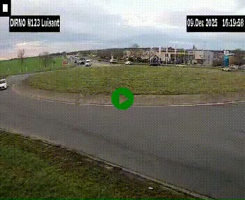 <h2>Webcam en périphérie de Chartres sur la N123, à hauteur de Luisant. Vue orientée vers Chartres</h2>