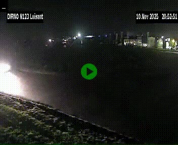 <h2>Webcam en périphérie de Chartres sur la N123, à hauteur de Luisant. Vue orientée vers Chartres</h2>