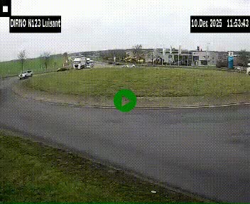 <h2>Webcam en périphérie de Chartres sur la N123, à hauteur de Luisant. Vue orientée vers Chartres</h2>